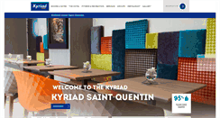 Desktop Screenshot of kyriad-hotel-st-quentin.com